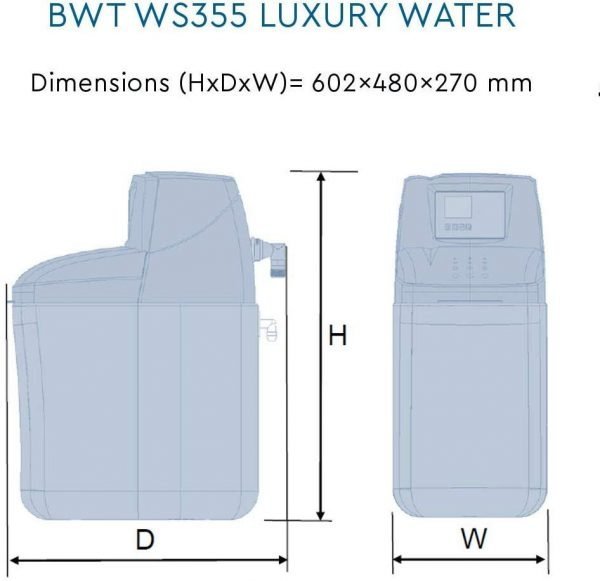 Water Softener BWT Single Tank Electrical - Image 2