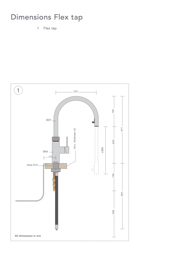 Quooker Flex Instant Boiling Water Tap - Image 13